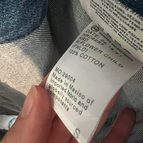 AG DENIM ROMPER, NWT, SMALL - Picture 5 of 5